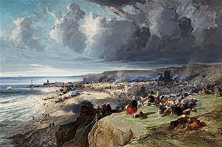 Great Bleiche over Dieppe. 1867