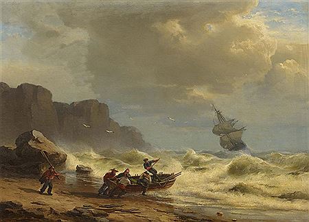 Exit in Stormy Weather