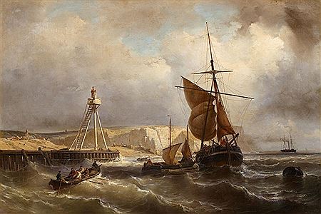 Stormy Sea before Dover