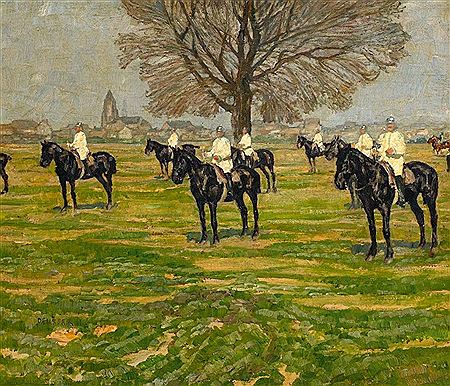 Rider in the Wahner Heath