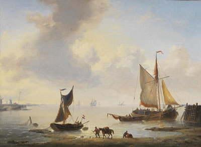 Marine au couchant