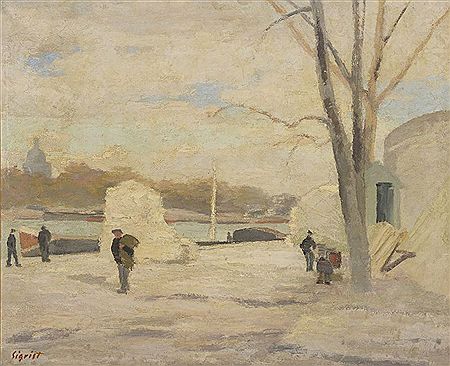 Quai Henri IV by Edmond Sigrist - Auction record, sale price, and art valuation. Compare with similar artists and explore comparable artworks.