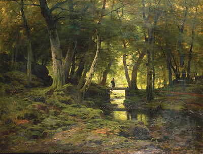 Paysage à la rivière