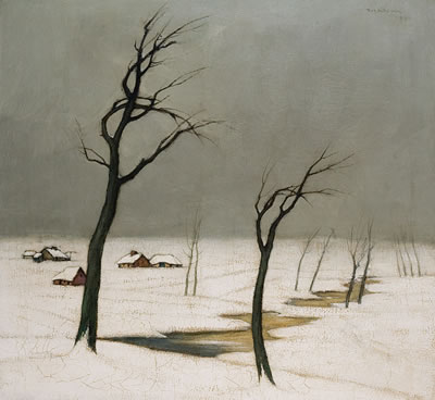 Paysage d'hiver