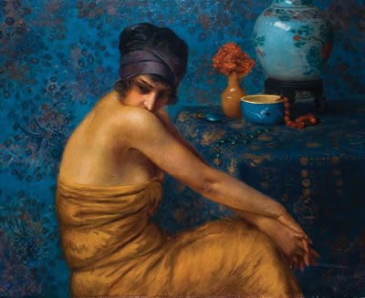 La sultane by Gustav Max Stevens - Auction record, sale price, and art valuation. Compare with similar artists and explore comparable artworks.