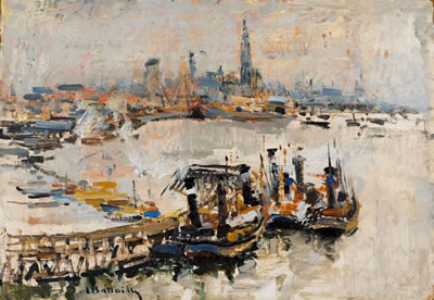 La rade d'Anvers