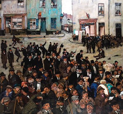 Sample artwork by Roméo Dumoulin (1883 - 1944), known for landscape painting, genre - View similar artists and auction records