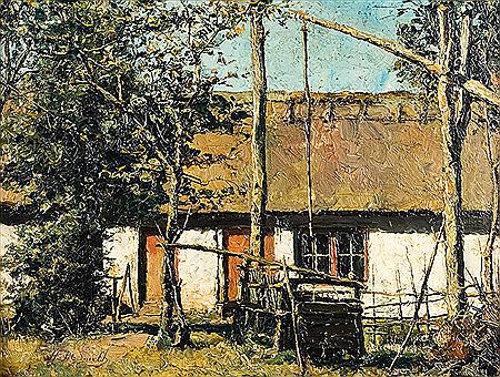 Zonnige hoeve