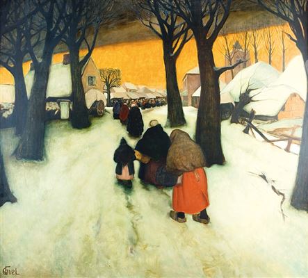 L'hiver au village