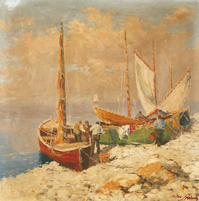 Breton fishmen