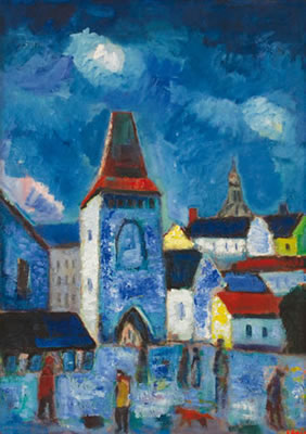 Down gate in Beroun