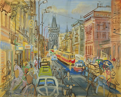 Hybernská street