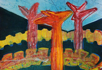 Towers by Jan Tichy - Auction record, sale price, and art valuation. Compare with similar artists and explore comparable artworks.