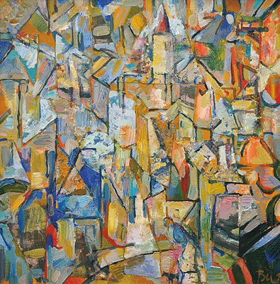 Vesnice s kostelem by Bedriska Uzdilova - Auction record, sale price, and art valuation. Compare with similar artists and explore comparable artworks.