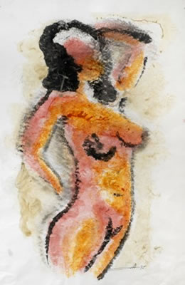 Woman nude