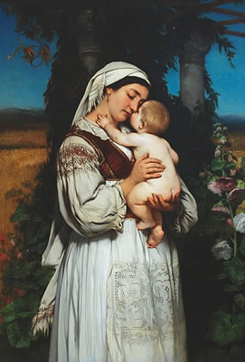 Woman with child by Jaroslav Cermak - Auction record, sale price, and art valuation. Compare with similar artists and explore comparable artworks.