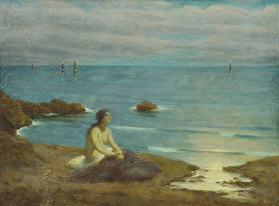 Night coast by Bedrich Wachsman - Auction record, sale price, and art valuation. Compare with similar artists and explore comparable artworks.