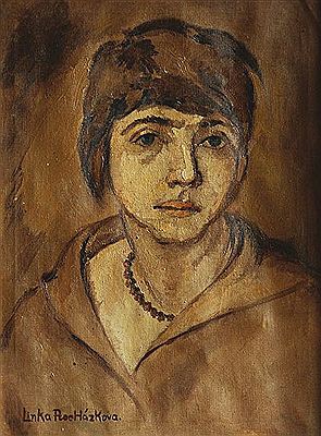 Portrait of Linka Prochazkova: Self-portrait