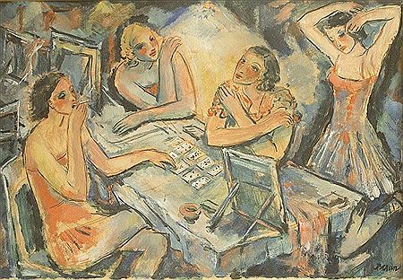 In the dressing room of the ballet by Aljo Beran - Auction record, sale price, and art valuation. Compare with similar artists and explore comparable artworks.