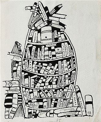The library by Vaclav Sivko - Auction record, sale price, and art valuation. Compare with similar artists and explore comparable artworks.