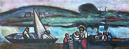 Jesus with his disciples by Gabriel Florian - Auction record, sale price, and art valuation. Compare with similar artists and explore comparable artworks.