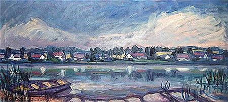 Ratrírov pond by Libuse Pilarova-Kverkova - Auction record, sale price, and art valuation. Compare with similar artists and explore comparable artworks.