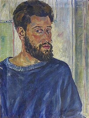 Portrait of Dimitrij Kadrnozka: Self-portrait