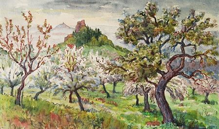 Spring orchard