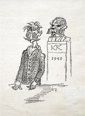 Caricature by Vratislav Hugo Brunner - Auction record, sale price, and art valuation. Compare with similar artists and explore comparable artworks.