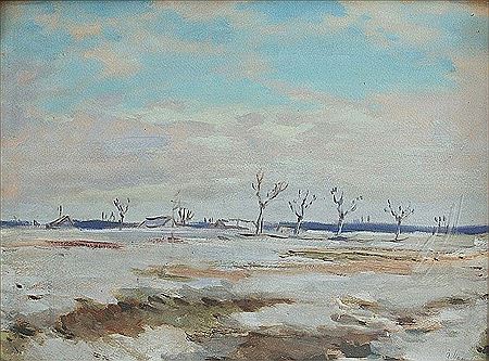 Winter countryside