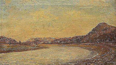 Countryside with river