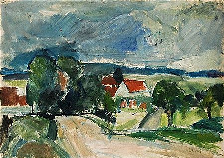Sample artwork by Vladimir Micko (1941 - 2010), known for landscape painting - View similar artists and auction records