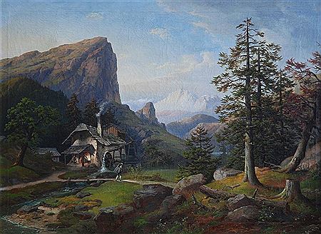 Sample artwork by Frantisek Skala (Born 1817), known for painting - View similar artists and auction records