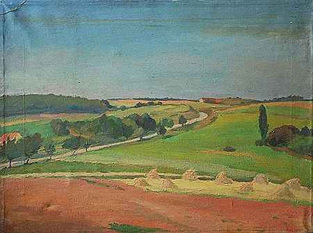 Countryside by Milada Kazdova - Auction record, sale price, and art valuation. Compare with similar artists and explore comparable artworks.