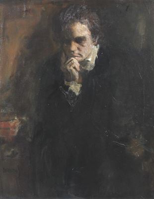 Ludwig van Beethoven by Leo Samberger - Auction record, sale price, and art valuation. Compare with similar artists and explore comparable artworks.
