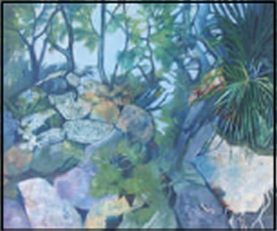 "Rainforest" by Diana Johnston - Auction record, sale price, and art valuation. Compare with similar artists and explore comparable artworks.