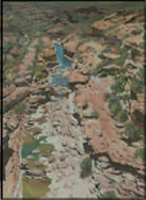 Sample artwork by Jennifer Hopewell (Born 1960), known for landscape painting - View similar artists and auction records