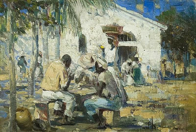 THE CARD GAME, BASSETERRE, W.I. (ST. KITTS)