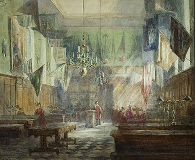 Sample artwork by Emily Mary Bibbens Warren (1870 - 1956), known for commemorative and architectural subject painting - View similar artists and auction records