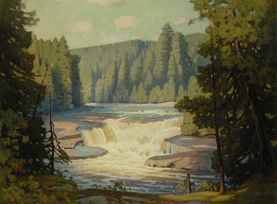 Falls on the Bow River