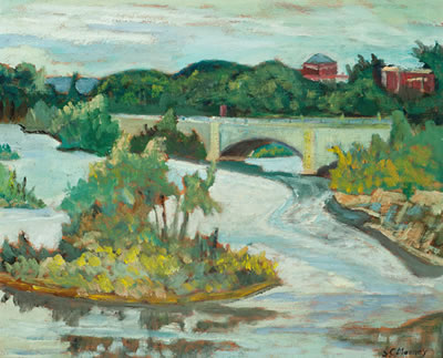 Lemieux Island Bridge