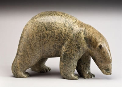 Polar bear by Ashevak Tunnillie - Auction record, sale price, and art valuation. Compare with similar artists and explore comparable artworks.
