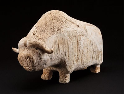 Musk-ox by Mark Tungilik - Auction record, sale price, and art valuation. Compare with similar artists and explore comparable artworks.