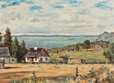 Farm on the St. Lawrence River