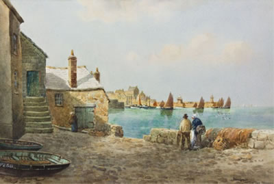 St. Ives, Cornwall by Charles Edward Hannaford - Auction record, sale price, and art valuation. Compare with similar artists and explore comparable artworks.