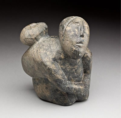 Mother and child by Mary Kahootsuak Miki - Auction record, sale price, and art valuation. Compare with similar artists and explore comparable artworks.