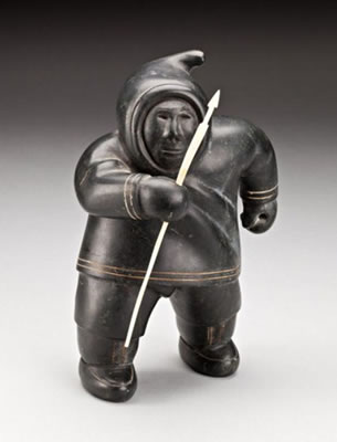 Walking hunter by Akeeaktashuk - Auction record, sale price, and art valuation. Compare with similar artists and explore comparable artworks.