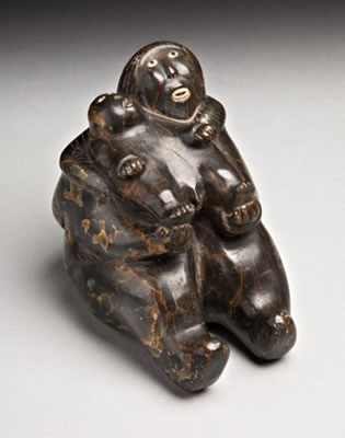 Mother and Son, probably 1952 by Johnny Inukpuk - Auction record, sale price, and art valuation. Compare with similar artists and explore comparable artworks.
