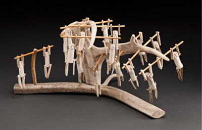 Acrobats, ca. mid-late 1980s by Luke Anowtalik - Auction record, sale price, and art valuation. Compare with similar artists and explore comparable artworks.