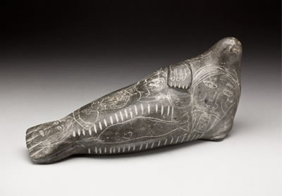 Engraved Seal, 1982 by Natar Ungalaq - Auction record, sale price, and art valuation. Compare with similar artists and explore comparable artworks.